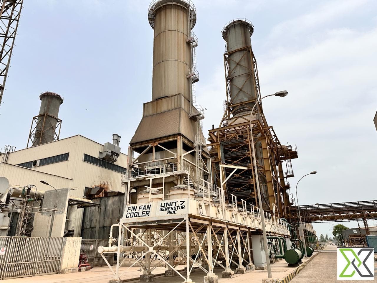 535 MW Multi-Unit Power Plant Package — 4x GE Alsthom 9001E Gas Turbines (82 MW each) & 2x Alsthom/Rateau Steam Turbines (103.4 MW each)
